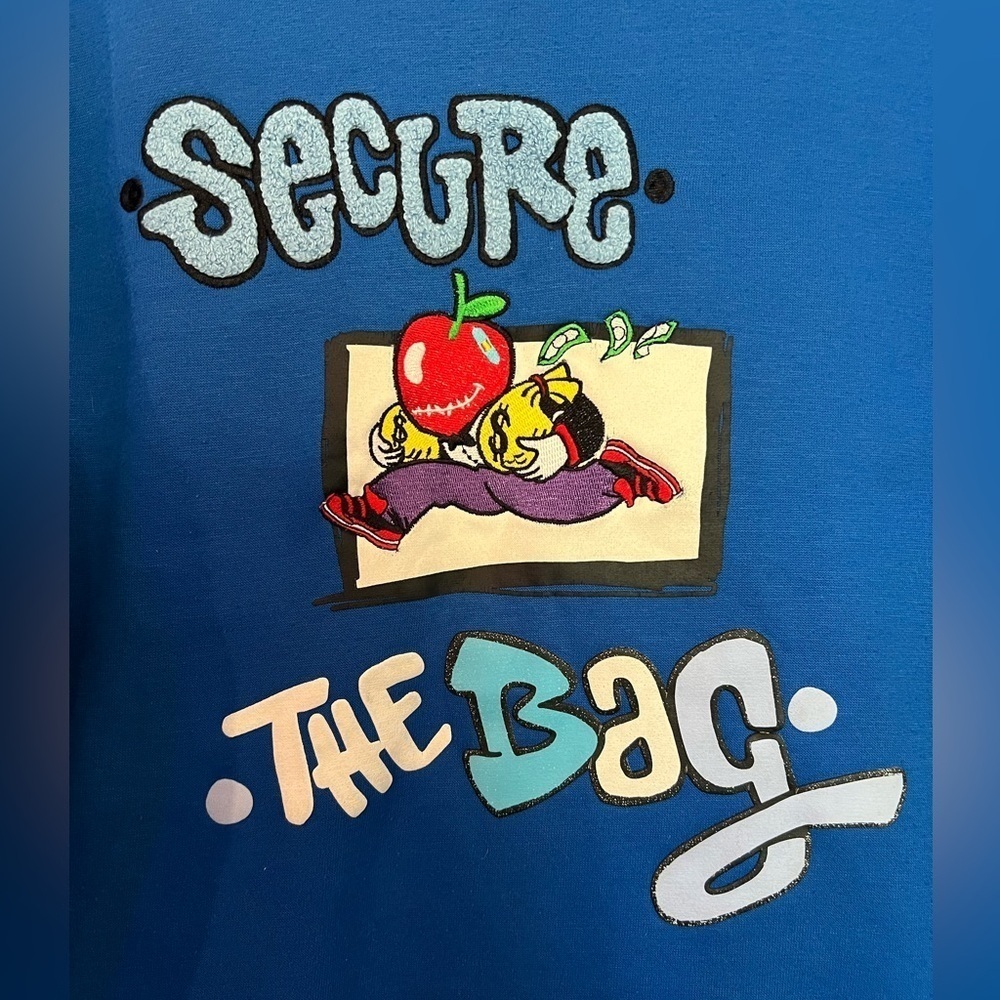 Secure the Bag - Bleecker & Mercer Sweatshirt - Money Cash Stacks - Picture 2 of 5